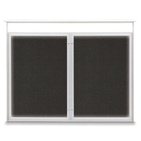Single Door Enclosed Indoor Letterboard